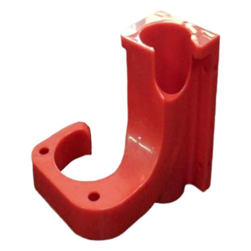Soporte para manguera de alta presión en rodillo rojo 4