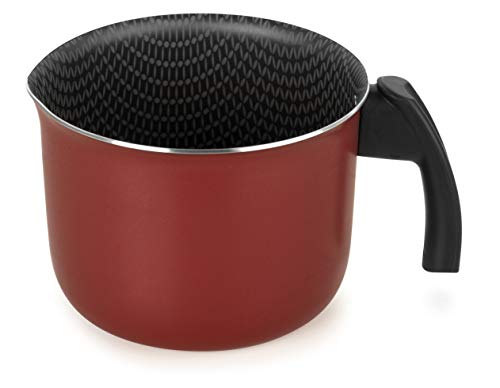 Leiteira 14 Centímetros Alumínio Antiaderente Linha Paprika Vermelho Multiflon