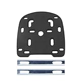 Reposabrazos Portaequipajes Portaequipajes Trasero Motocicleta para, Soporte Base para Placa, Reemplazo Directo, Accesorio para Vehículo Eléctrico