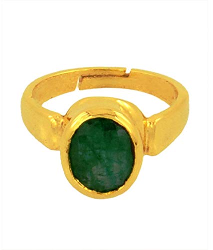 See full amazon price history chart for Takshila Gems® Natural Emerald Ring in Panchdhatu Lab Certified Adjustable Ring for Men & Women Panna Ring (8.25 Ratti / 7.42 Carat) Takshila Gems® Natural Emerald Ring in Panchdhatu Lab Certified Adjustable Ring for Men & Women Panna Ring (8.25 Ratti / 7.42 Carat) (B0847NBR14) Amazon Price History, Amazon Price Tracker