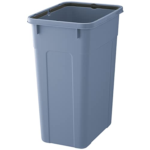 ?? Risu 180135 Designated Trash Bag, Suitable for Rectangular Pail, Berg, 45D, Main Unit, Blue, Made in Japan