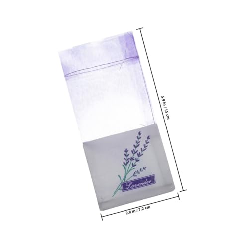 50 bolsas de saquito de lavanda vacías miniatura 2
