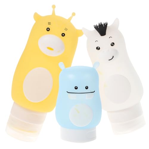 Beatifufu Juego de 3 Botellas Dispensadoras: 50 Ml Conejo Rosa 70...