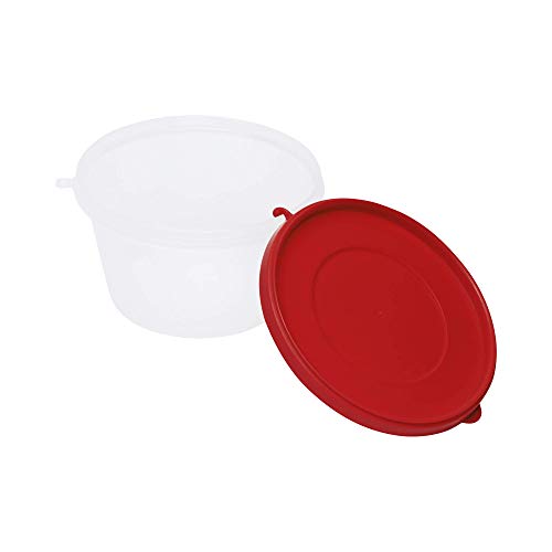 Image of Cutting EDGE Nesterware 750ml Stackable Food Container (Set of 12, Red)