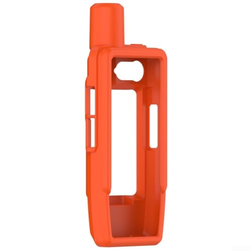 Funda Silicona Anti-Drop Para Garmin GPSMAP-H1 Plus - Protección, Material Ligero, Acceso Botón Y Puerto, Estilos Vibrantes (Naranja)