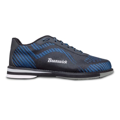 Brunswick Command Mens Bowling Shoes (Black/Blue, US Footwear Size System, Adult, Men, Numeric, Medium, 10)