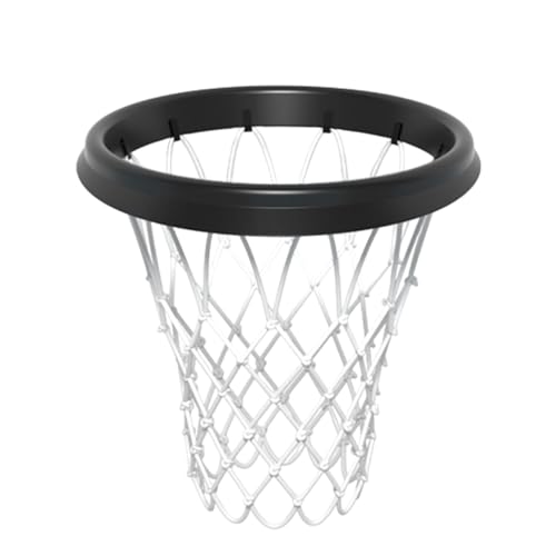 QIEIEI Basketball Pu Portable Basketball Meshes Frame for Indoor and Outdoor Removable Professional School Basketball Net Frame