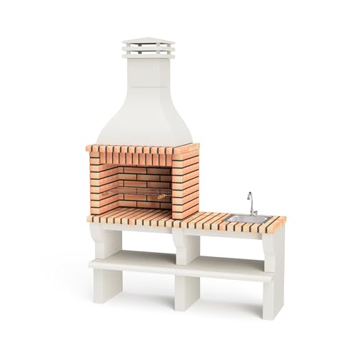 MOVELAR - Barbacoa de Obra con Fregadero NEVADA PLUS