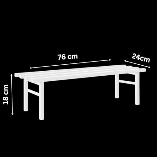Image of Mighty Home Iron Plant Stand Set of 2, Durable Metal Rack for Indoor & Outdoor Decor, Heavy Duty, Rust-Resistant, Space-Saving Plant Holder for Home, Balcony & Garden, White