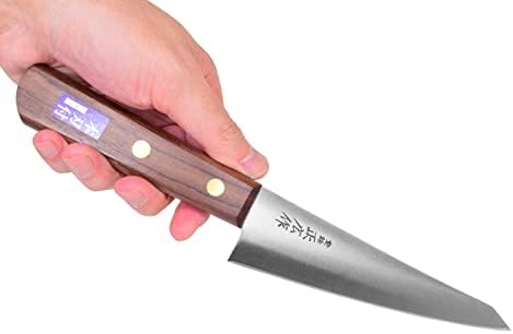 Seki Japan Masahiro Japanese Professional Boning Knife Honesuki KnifeTraiangle Type, 150 mm (5.9 inch), Japanese Carbon Steel Kitchen Cutlery, Chef Knives with Rose Wood Handle - Thumbnail 4