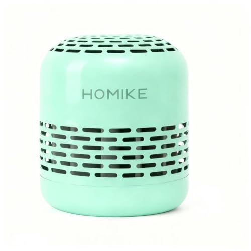 HOMIKE Desodorante para refrigerador, eliminador de olores, dura hasta 10 años para coche, armario, zapatero, refrigerador y congelador, supera al bicarbonato de sodio y carbón activado (verde)