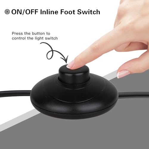 Helunsi FLOOR LAMP SWITCH 3Pcs Floor Lamp Foot Switch thumb #5