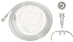 Tiga-Med Sauerstoffbrille Nasenbrille DEHP-frei 10 Stück Sauerstoffbrillen Nasenbrillen weich/soft transparent mit 210cm O2-Schlauch Sauerstoffbrille Nasenbrille