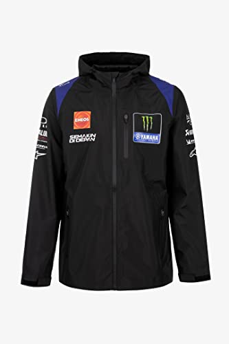 VR 46 Réplique Monster Energy Yamaha Team 2022 Jacket Homme, Noir, S