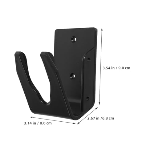 Soporte de lector de plastico negro ajustable para evitar caidas y roturas 2
