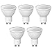 Produktbild ZONE LED GU10 LED Lampen, 10W, 1000Lm, Neutralweiß, 4000K, ersetzt 70W Glühbirne, PAR16, Abstrahlwinkel 100°, Nicht Dimmbar Reflektor Lampen, GU10 Warmweiss LED Leuchtmittel, 5er Pack