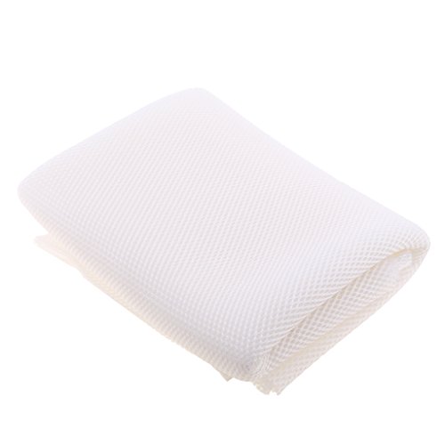 Sharplace 140x50cm Speaker Dust Cloth Stereo Gille Speaker Mesh Cloth, white - Image 2