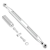 AILMOTO Shift Linkage Chrome Shift Linkage Rod Compatible for Harley Davidson 1986-2024 Softail Dyna Fatboy Street Glide Road Glide Road King Electra Glide, AIL021BLK