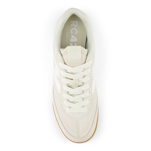 New Balance Unisex RC42 Sneakers, Beige/White, 10.5 US Women/9 US Men - image 6