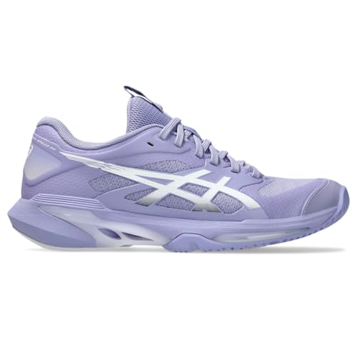 ASICS Women's Solution Speed FlyteFoam 4 Clay Tennis Shoes, 8, Bluebell/White - image 8