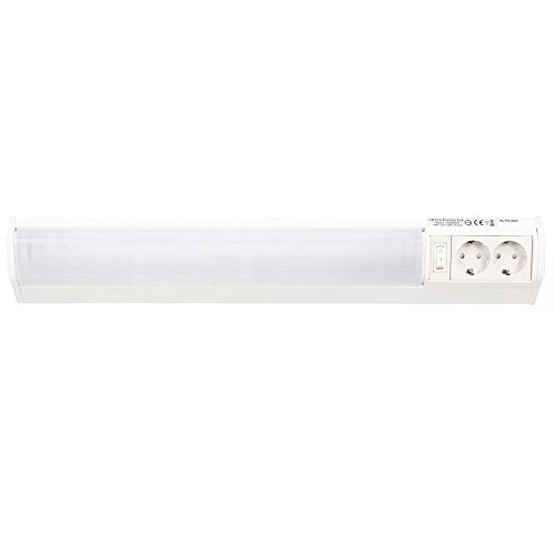 Preisvergleich Produktbild Hi Lite 14020037 Lichtleiste DRESDEN Unterbauleuchte 15W Weiß 60cm inkl. Leuchtmittel