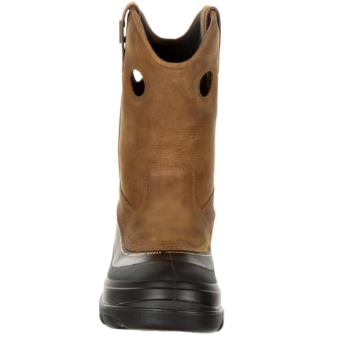 Image of Georgia Boot Men's Muddog Steel Toe Waterproof Wellington Boots