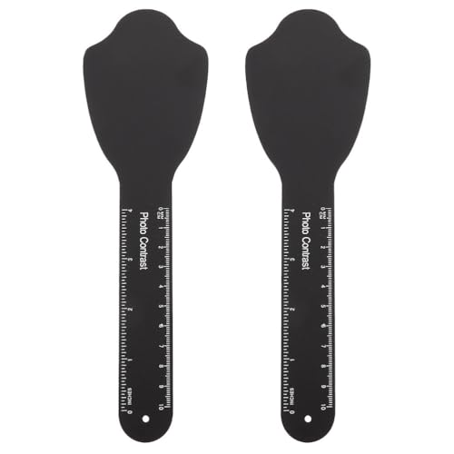 Healvian Dental Photography Background Board 8.66X2.75In Professional Photo Contrast Tool for Intraoral Imaging and Dental Supplies