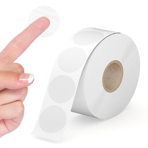 Catálogo de Material para etiquetado que puedes comprar esta semana. 45 Anylabel - Etiquetas adhesivas transparentes de 1 pulgada, pegatinas circulares transparentes para sobres, correo, caja de cosméticos, bolsa de regalo, material de PVC, etiqueta...