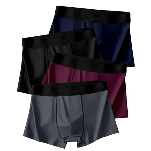 Image of Men's Printed Boxer Briefs for Everyday Wear | Premium Stretch Underwear | Comfortable Fit & No Ride-Up