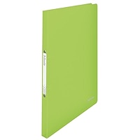 Leitz Esselte Ring Binder, 190 Sheet Capacity, 42mm Spine, 2 Ring A4 Folder, Hard Cover File, Home/Office Use, Embossed Pattern, Colour'Breeze Range, Green, 626498