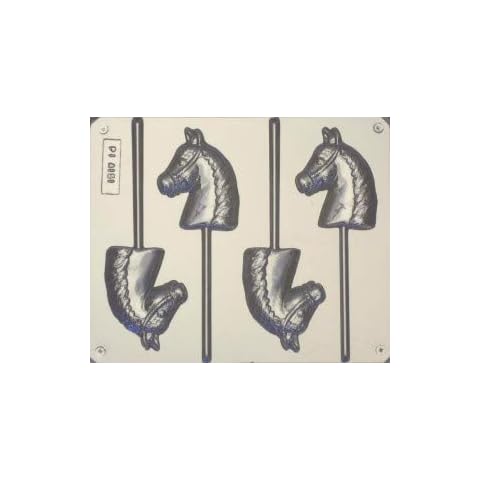 Horse Head Chocolate Lollipop Mould Cover
