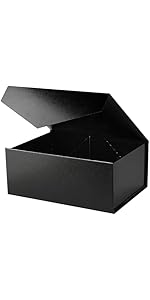 Gift Box with Lid, Collapsible Bridesmaid Proposal Box with Magnetic, Sturdy Storage Box for Birt...
