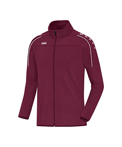 JAKO Kinder Trainingsjacke Classico, Maroon, 140