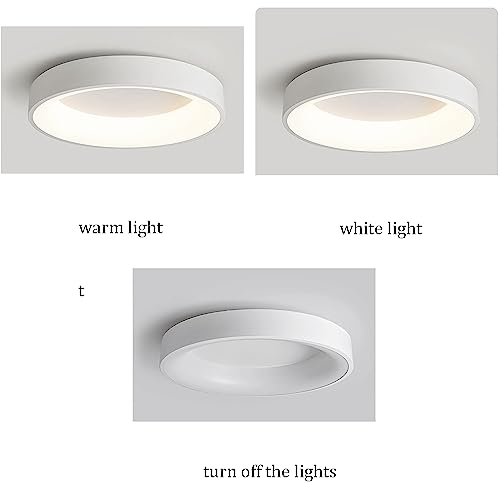 Plafonnier encastré 1 lampe gris mat moderne chic de 3000K - 2
