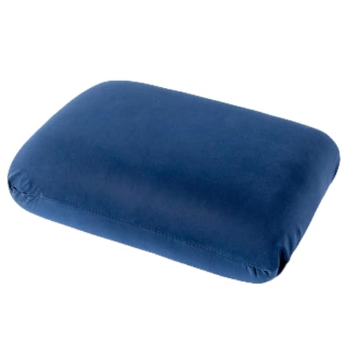 RAINFLOW Memory Foam Pillow - Ergonomic Neck & Back Support Pillow for Sleeping Travel Relaxation Soft & Comfortable Pillow for Long Trips and Lounging