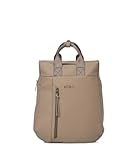 KCB Mochila Pequeña Cord | Diseño Compacto y Funcional | Compartimento Acolchado para Tablet | Material Resistente | Asas Ajustables | 100% Vegano | Color Taupe