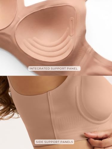 Image of Everyday Support Jelly Bra | Wire-Free Support Bra with Jelly Soft Technology, Natural Shaping Cups & Removable Pads | Seamless Side Support Panels, Wide Comfort Underband | Everyday Bra for Women