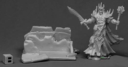 Pechetruite 1 x SKORG IRONSKULL Fire Giant King - Reaper Bones Miniatura per Gioco di Ruolo Guerra - 77101