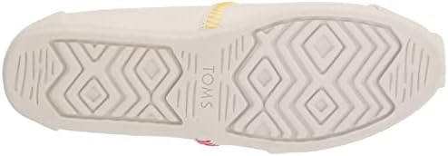 TOMS Women's Alpargata CloudBound Loafer Flat, White/Rainbow, 7 | Image 3