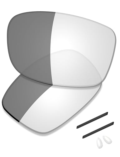 Image of SAUCER Premium Replacement Lenses & Rubber Kits for Oakley Gauge 8 L OO4124 | UV400 Protection, Anti-Scratch, Precise Fit