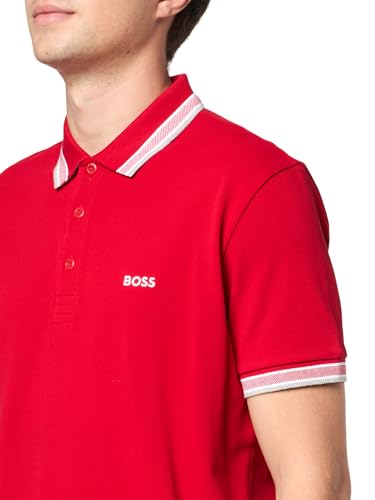 Image of BOSS Mens Paddy Short Sleeve Polo Shirt