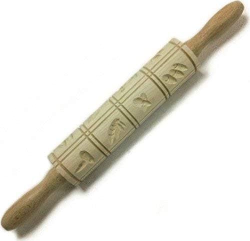 Springerle Rolling Pin - 8.25" Barrel