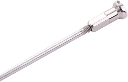 Miniatura 2 de 10 radios de bicicleta de 9.646 in-12.008 in 14G radios de acero inoxidable y pezones radios de bicicleta para bicicleta de montaña bicicleta de