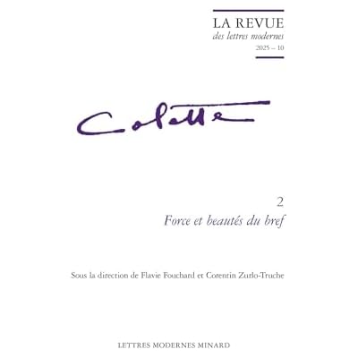 La Revue des lettres modernes