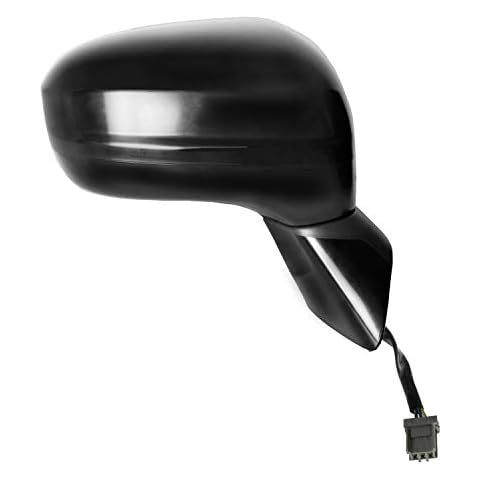 K Source Passenger Side Mirror for HONDA Civic, textured black w/PTM cover, foldaway, Power (63623H) Cover