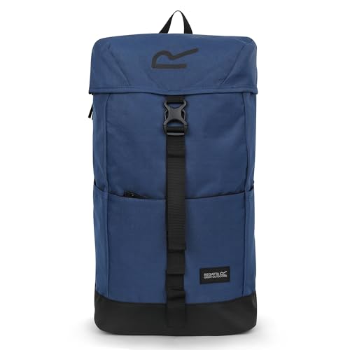 Regatta Zaino Shilton 20L con spallacci regolabili e pannello posteriore per il massimo comfort, perfetto per passeggiate, escursioni, campeggio e trekking, Blu, M, Casual