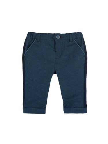 Pantalon enfant bleu Chicco résistant en coton doux