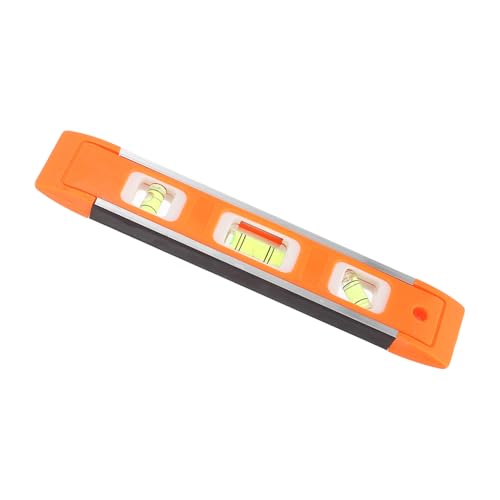 Uonlytech High Precision Mini Bubble Level Dark Blue Architecture Scale Ruler Versatile Engineering Tool