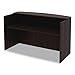 Alera ALE Valencia Series Reception Desk w/Counter,71w x 35 1/2d x 42 1/2h, Espresso