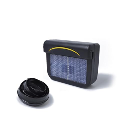 STRAFBRG Refrigerador solar automático de alta eficiência e extrator de ar para o interior do carro, ideal para cada viagem, conforto aprimorado